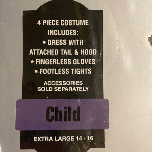 Sassy Spots Cheeta Halloween Kids XL Costume - black and tan - Picture 8 of 8